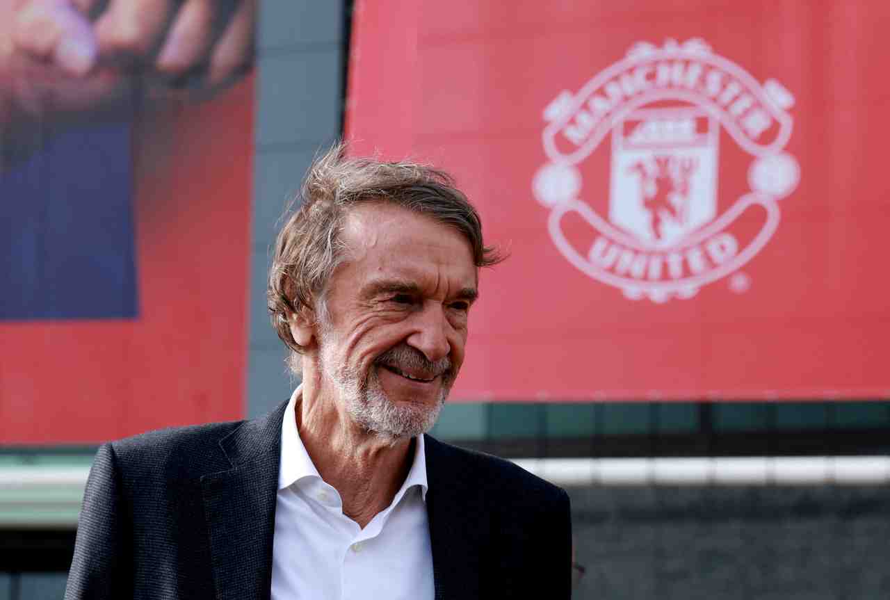 英媒:拉特克利夫爵士将现场观战曼联对阵切尔西